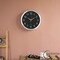 Clockswise 14-in Round Quartz Wall Clock Non-Ticking Battery Operated with Silent Sweep Movement,  QI004745.BK.14 - alternate 3