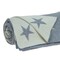 Homeroots Gray And White Stars Knitted Throw Blanket 383184 - alternate 2