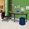 Regency I-Promise Student Classroom Desk, 60 in W X Wood, Metal, Noble Oak IP2SD6024NO - alternate 5