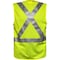 Reflective Apparel ANSI Type R Class 2 Seven Pocket Mesh Breakaway Vest with X-Back 508SX-LM-4X - alternate 2
