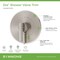 Symmons Dia Wall Mounted Single Handle Shower Valve Trim with Volume Control Lever (Valve Not Included) S3590BSTNTRM - alternate 2
