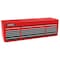 Proto 550 Series Top Chest, 15 Drawer, Red/Gray, Steel, 88 in W x 27 in D x 27-1/4 in H J558827B-15SG - alternate 1