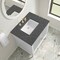 James Martin Vanities Myrrin 30" Single Vanity, Bright White w/ 3 CM Parisien Bleu Silestone Top 485-V30-BW-3PBL - alternate 3