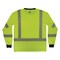 Ergodyne Hi-Vis Shirt, L, Lime, Long Sleeve 22294 - alternate 4