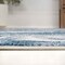 Jonathan Y Eleni Contemporary Glam Abstract Marble Turquoise/Cream 5 ft. x 8 ft. Area Rug SEU301C-5 - alternate 3