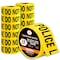 Xpose Safety Police Line Do Not Cross Tape Roll, 3 Mil, 3 Inch Wide x 1000 Feet, Yellow w/Black Letters, 16PK PPLT-3M-16-X-S - alternate 1