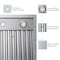 Victory 48-Inch 750 CFM Insert Range Hood with Baffle Filters, Dimmable LED Lights Q5-48 - alternate 3