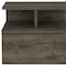 Homeroots 12" Brown Wood One Drawer Nightstand 529079 - alternate 6