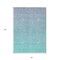 Homeroots 5' X 8' Sky Blue And Teal Blue Ombre Washable Indoor Outdoor Area Rug 588985 - alternate 4