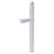 Architectural Mailboxes Whitley Mailbox Post, White WP000WAM - alternate 1
