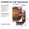 Signmission Chili Cheese Hot Dog In A Cup, Vinyl Decals Only 24 Inch x 36 Inch, Vinyl Decal, 2PK DSB-2436-2PACK-ChiliCheeseHotDogInACup - alternate 2