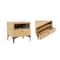 Manhattan Comfort Amara Nightstand in Natural Oak NS006-NA - alternate 2