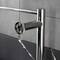 Kingston Brass Deck Mount Pot Filler Faucet with Knurled Handle, Polished Nickel KS4706RKZ - alternate 2