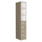 Homeroots 12" Natural Wood Freestanding Bathroom Vanity And Four Drawers 543621 - alternate 4