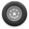 Rubbermaster - Steel Master ST215/75R14 6 Ply 5 On 4.5 Bolt, Silver Wheel Assemblies 599328SIL - alternate 1