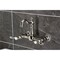 Kingston Brass Two-Handle Wall Mount Bridge Kitchen Faucet, Polished Nickel KS2446TAL - alternate 3