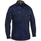 Pip Work Shirt, V-Neck, Navy, 6 oz 400M6490 - alternate 1