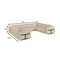 Homeroots Beige Italian Leather Power Reclining U Shaped Eight Piece Corner Sectional With Console 634683 - alternate 5