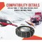 Mytee Products 2PK Cam Square Link Snow Tire Chain for 24.5in Rim Di. & 11in Wide Car Tire TC245SQS - alternate 5