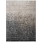 Homeroots 3' X 5' Khaki And Dark Gray Ombre Washable Indoor Outdoor Area Rug 602875 - alternate 4