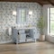 James Martin Vanities Breckenridge 48in Single Vanity, Serenity Blue, w/ 3 CM Eternal Jasmine Pearl Quartz Top 330-V48-SRB-FEJP - alternate 3