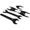 Performance Tool 5 pc. Fan Clutch Wrench Set, Ford GM Mazda Chrysler, 1/2 in. Dr w/ Case W89401 - alternate 2
