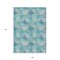 Homeroots 9' X 12' Teal Blue Gray And Ivory Polka Dot Washable Indoor Outdoor Area Rug 594290 - alternate 5