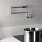 Kingston Brass Wall Mount Pot Filler Faucet, Polished Chrome KS4101CG - alternate 3