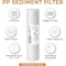 Ispring Standard 6-Stage RO Systems 6-Month Replacement Cartridge Pack Set, w/ Sediment, CTO, GAC and Alkal F4AKUS - alternate 2
