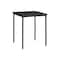 Monarch Specialties Accent Table 22"H, Side Table, Nightstand, Square, Black Laminate, Black Metal, Modern I 3827 - alternate 1