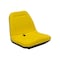Uni Pro Seat High Back Plastic Deluxe | Yellow Vinyl 8844 - alternate 3