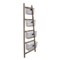 Homeroots Wooden Ladder Storage Piece with 4 Baskets 399700 - alternate 1
