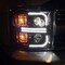 Recon 15-19 SILVERADO 2500/3500 HD(3RD GEN)PROJECTOR HEADLIGHTS SMOKED/BLACK 264296BKC - alternate 3
