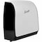 Scott Pro Automatic Hard Roll Towel Dispenser, White, use Blue Core Towels, 12.66" x 16.44" x 9.18", Qty 1 34349 - alternate 1