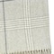 Homeroots 50" X 67" Sand And White Cotton Blend Woven Plaid Throw Blanket with Fringe 633072 - alternate 2