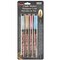 Marvy Uchida Broad Point Chalk Marker Metallic Fine Tip Set 4M, Gold, Silver, Blue, Red 482-4M - alternate 1