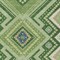 Homeroots 9' X 12' Green Ivory And Beige Tribal Washable Indoor Outdoor Area Rug 598122 - alternate 4