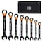Klein Tools Ratcheting Combination Slide-Lock Wrench Set, Metric, 8-Piece 69508M - alternate 1