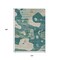 Homeroots 10' X 14' Teal Blue Ivory And Beige Abstract Washable Indoor Outdoor Area Rug 630614 - alternate 4