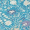 Homeroots 10' X 14' Teal Blue Purple And Ivory Oriental Washable Indoor Outdoor Area Rug 598081 - alternate 4