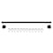 Kingston Brass 36"-60" Stainless Steel Adjustable Shower Curtain Rod with Rings, Oil Rubbed Bronze KSR365 - alternate 1