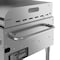 Koolmore 72 in. 10-Burner Commercial Outdoor Propane Gas Grill with Two 36 in. Griddles in Stainless-Steel,  CGKIT7-G36G36 - alternate 4