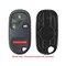 Aks Keys New Replacement Remote Keyless Fob Case Shell 3B for Honda FCC# OUCG8D-344H-A RS-HONDA-21 - alternate 1