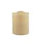 Homeroots 5" Ivory Flameless Pillar Candle 485146 - alternate 1