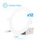 Infibrite 6 In 6000K Clear White 12W 1050LM LED Ceiling Light Kit, Dimmable, Wet Rated, 12PK IB-002-6-12W-WH-12PK - alternate 1