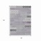 Homeroots 5' X 8' Lavender Gray And Ivory Floral Washable Indoor Outdoor Area Rug 617507 - alternate 4