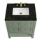 James Martin Vanities Breckenridge 30" Single Vanity, Smokey Celadon, w/ 3 CM Phantome Eclos Top 330-V30-SC-3PHT - alternate 2