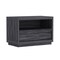 Manhattan Comfort Navis 32 in Nightstand in Charcoal Gray (1-Drawer) NS1875-3 - alternate 3