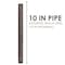 Ace Trading - Nipple 1/2 in. MIP each X 1/2 in. D MIP Black Steel 10 in. L Nipple 302U12X10 - alternate 3