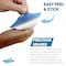 Nanolap PSA Lapping Film, 7 Pc Adhesive Polishing Paper, 4-0.25 in x 11 in Microfinishing Sanding Sheets 61500N - alternate 4